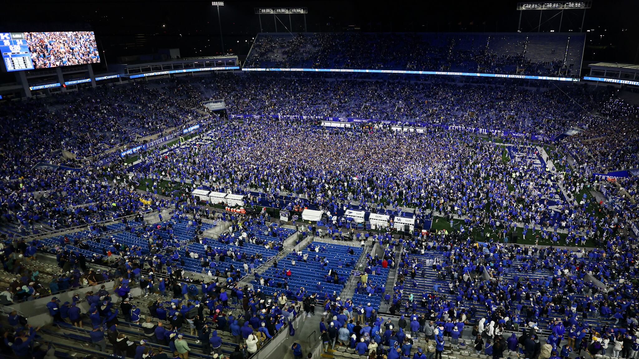 University of Kentucky Football Program Fined $500,000 by SEC Following Post-Game Fan Invasion