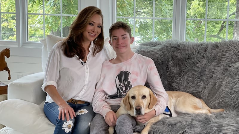 Shannon Cogan's Son Colt and his Service Dog Wink Featured in New Campaign