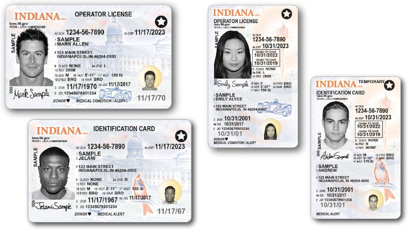 Indiana Enhanced Drivers License