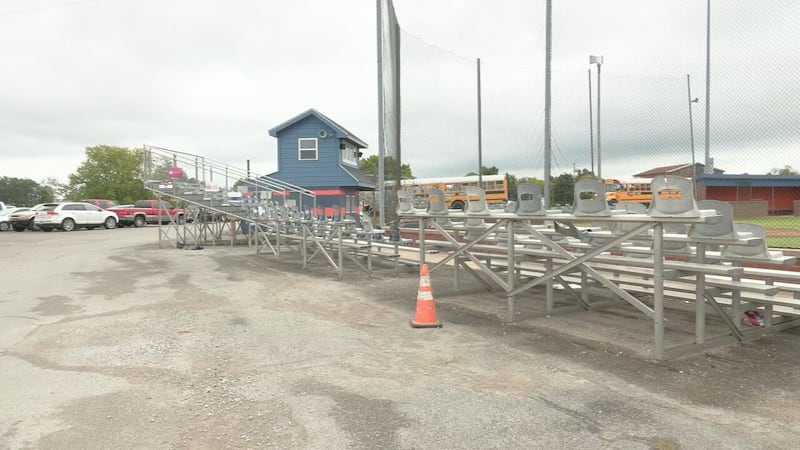 The ball fields at Grayson County High School on Thursday, Sept. 24, 2026.