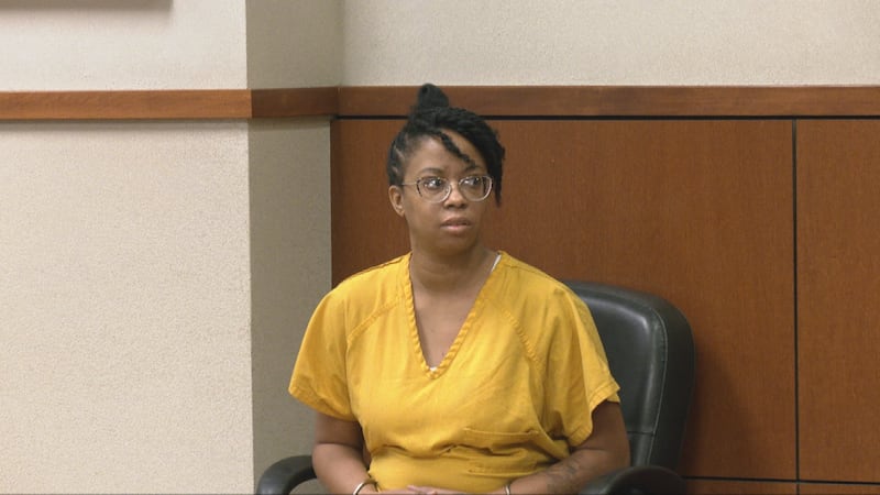 Dejaune Anderson appeared in court in Jefferson County Monday.