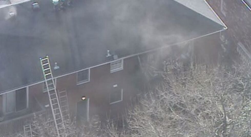 When fire crews arrived they found heavy smoke coming from the building. (Source: WAVE 3 News)