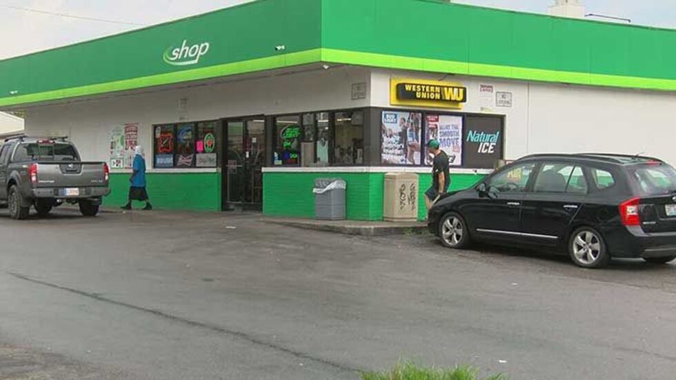 The shooting too place at this BP station at Hancock and Broadway (Source: WAVE 3 News)