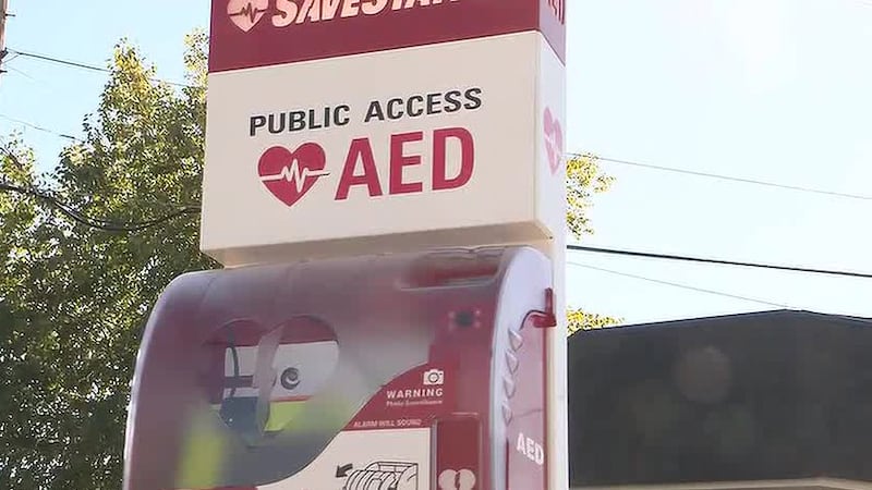 Louisville gets its first publicly accessible AED
