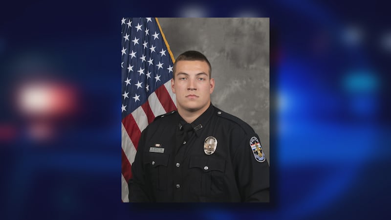 LMPD Police Chief Paul Humphrey named Nathan Stotts as the officer involved in the shooting of...