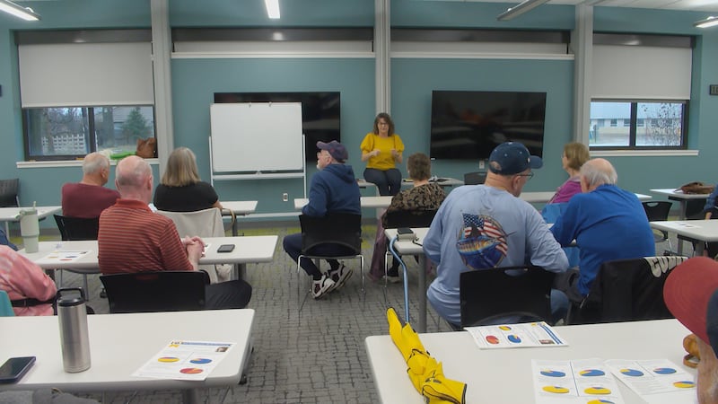 Indiana State Representative Wendy Dant Chesser hosted a town hall at the Clarksville Library...