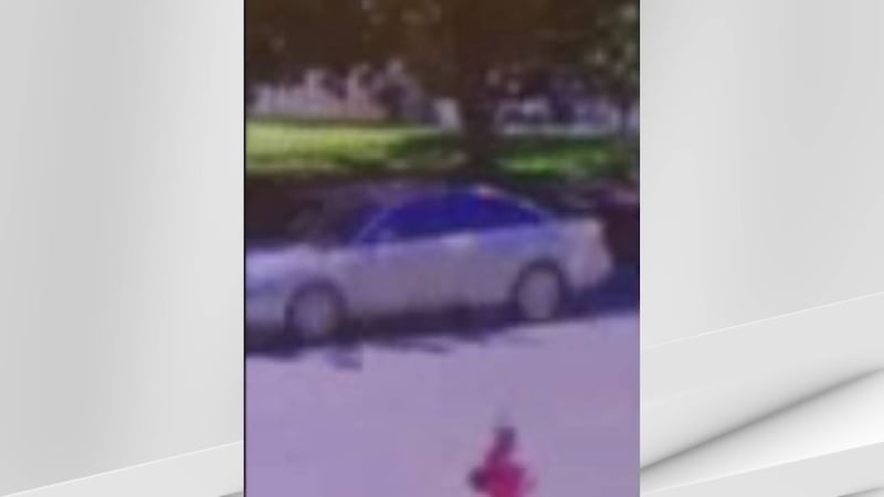 Police believe the vehicle involved was a gold car that may have been an older model Chevrolet...