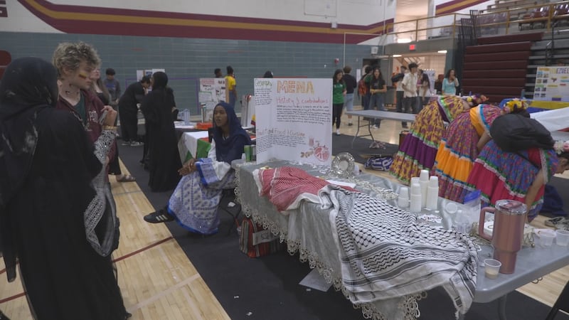 Atherton High School hosted its very own WorldFest for students.