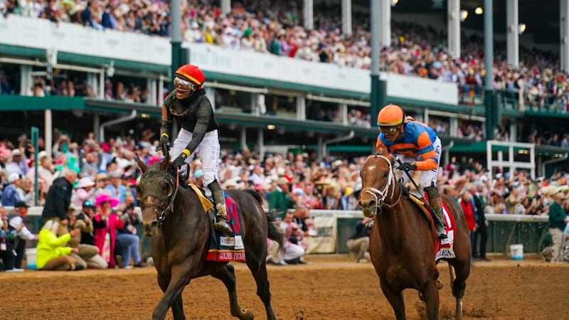 Golden Tempo wins the 152nd Kentucky Derby