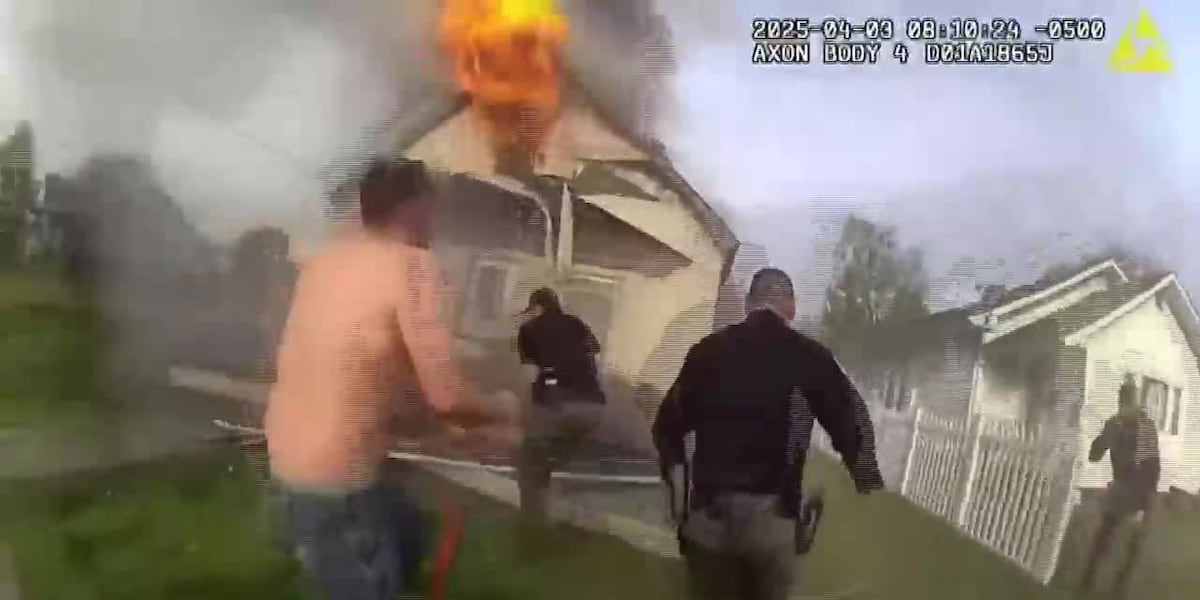 First responders, bystanders rescue firefighter after roof collapses on him