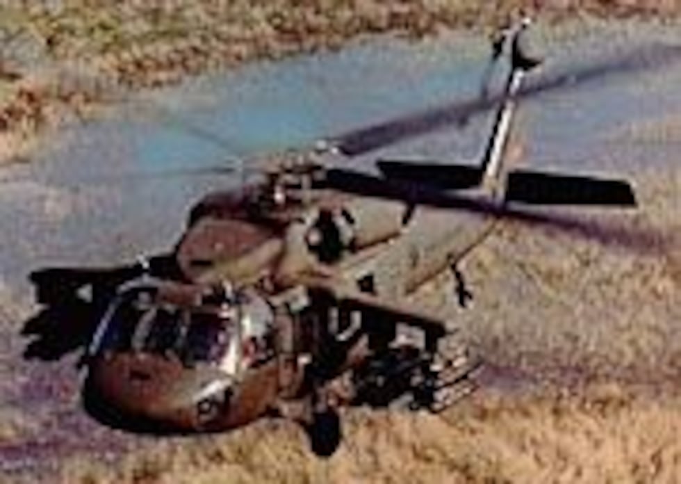 uh60 blackhawk helicopter
