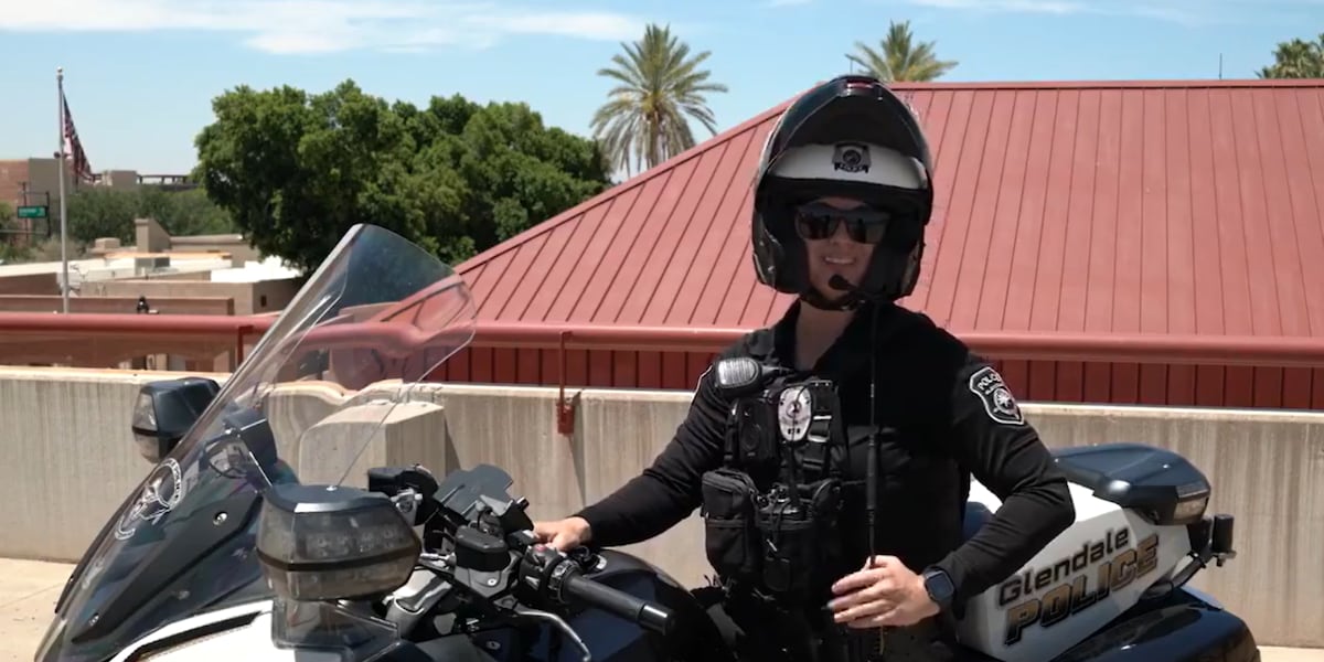Police department welcomes first female motorcycle officer
