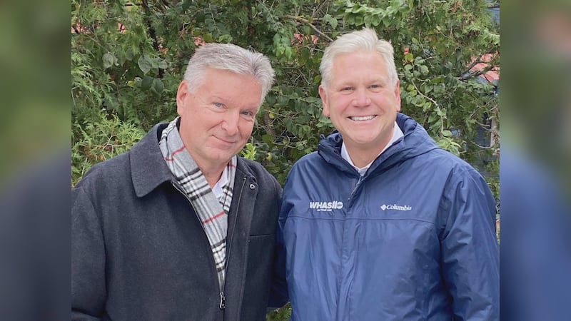 John Boel and Doug Proffitt enjoying some quality time together.