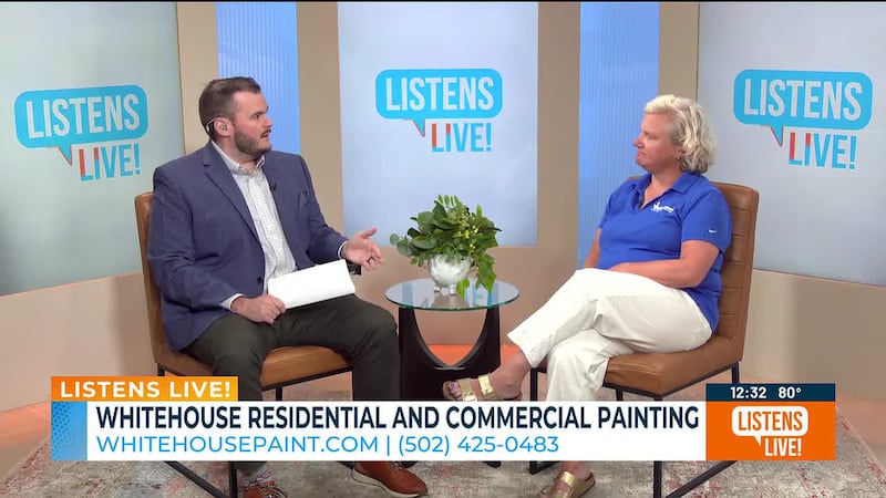 Sean Baute welcomes Whitehouse Residential and Commercial Painting to the Listens Live! studio.