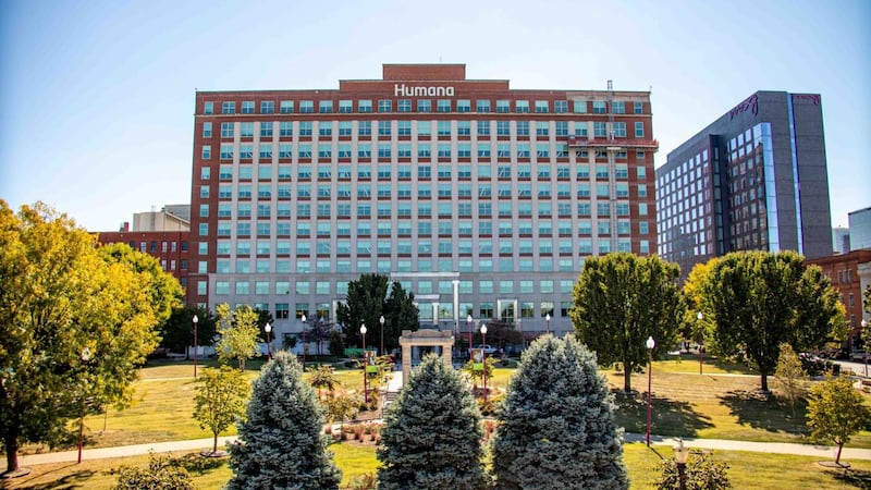 The Humana Building in downtown Louisville.
