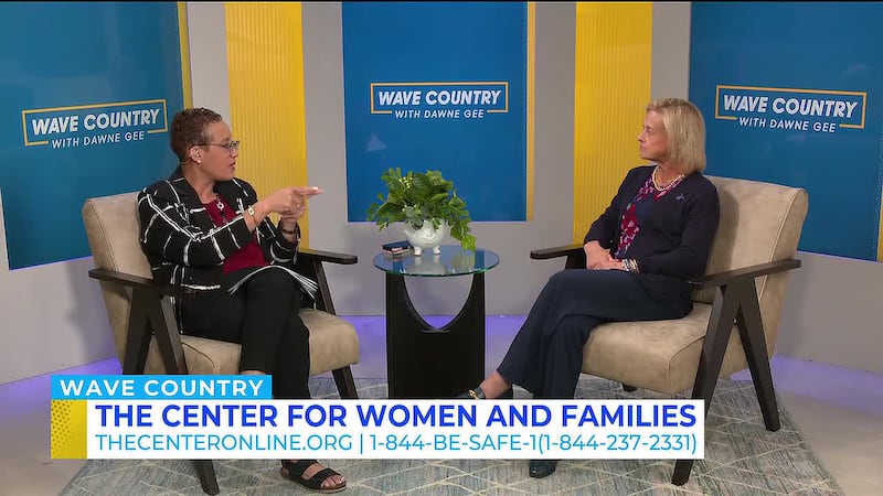 Dawne Gee welcomes The Center for Women and Families to the WAVE Country studio to highlight...