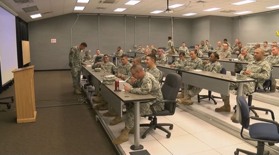 The military thinks the training is important because it's hard to predict when a deployed...