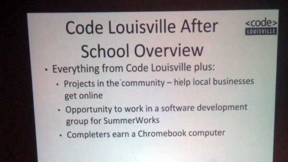 An overview of the program. (Source: James Thomas, WAVE 3 News)