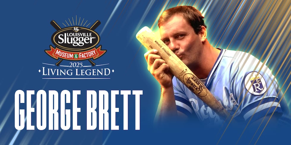 The Louisville Slugger Museum and Factory will honor Kansas City Royals great George Brett...
