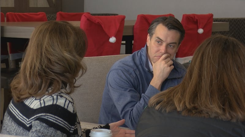 Morgan McGarvey stopped by the Arthur Street Hotel in Louisville on Friday for a first-hand...