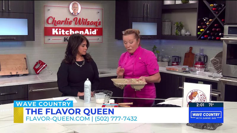 Maira Ansari welcomes Janine “The Flavor Queen” Washle to the WAVE Country studio to...