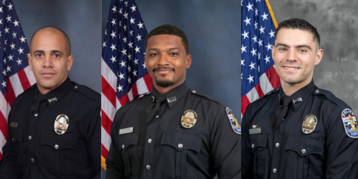 Lmpd Ranks Names of LMPD officers involved in deadly shooting near Valley Station ...