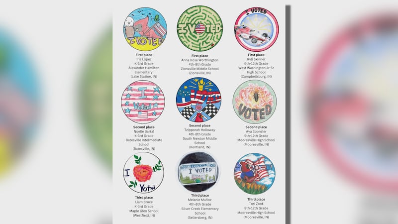 Sellersburg, Washington Co. students among winners of Indiana ‘I Voted ...