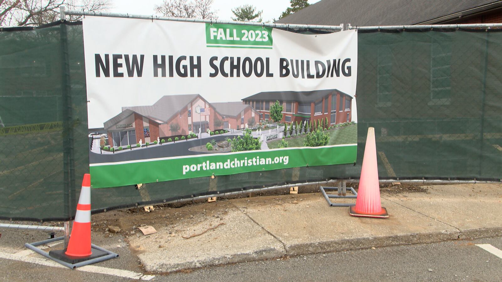 Portland Christian School hosts groundbreaking for new school building