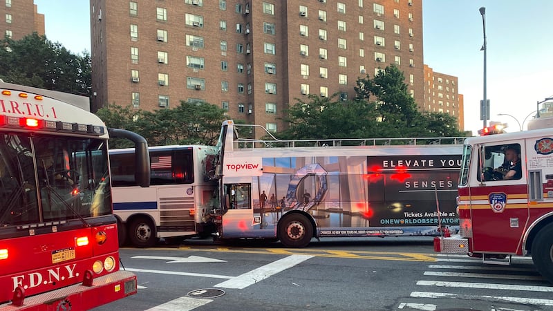 The New York Fire Department reports around 80 people were hurt when a New York City transit...