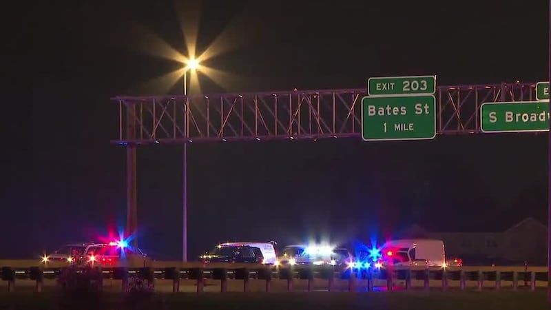 One person was killed in a crash overnight on Interstate 55 in St. Louis.