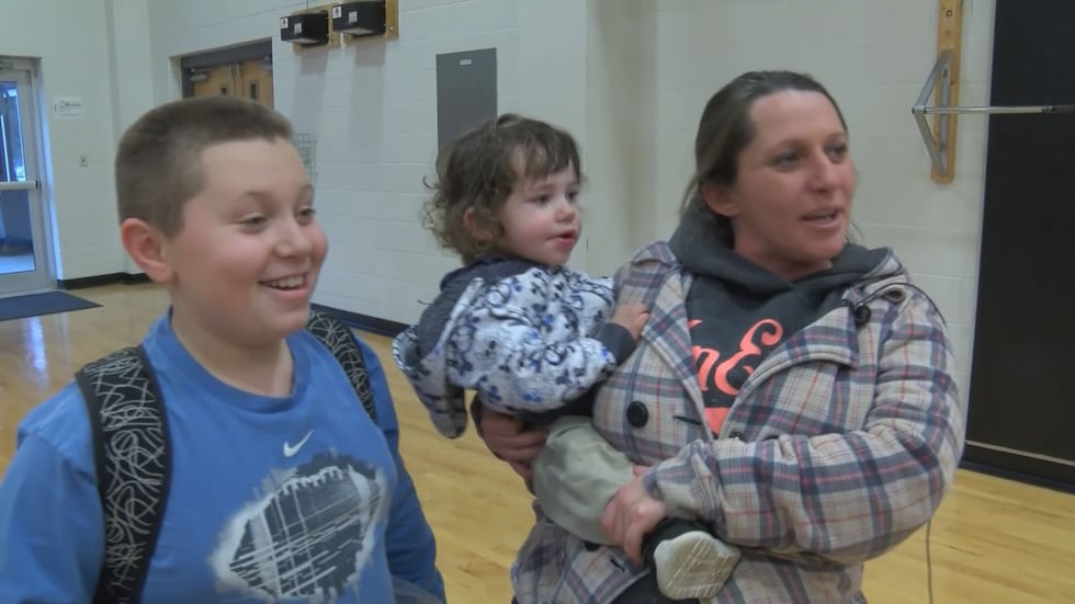 Donovin Allen with his mother. (Source: WAVE 3 News)