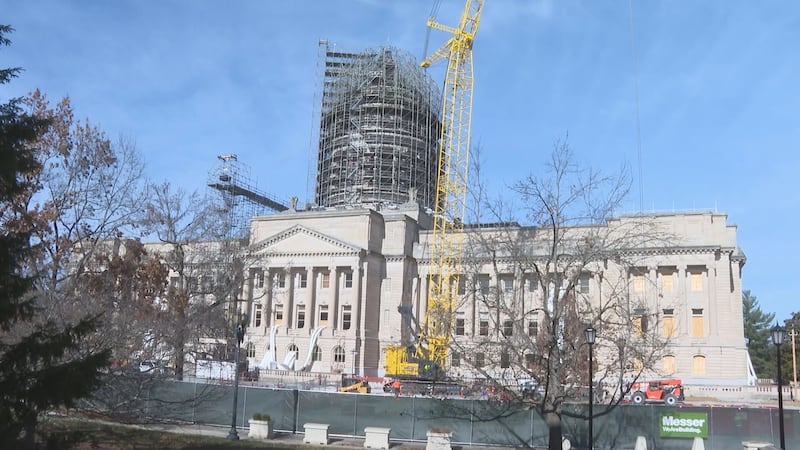 The 2026 Kentucky General Assembly will will be working in a temporary building while a...