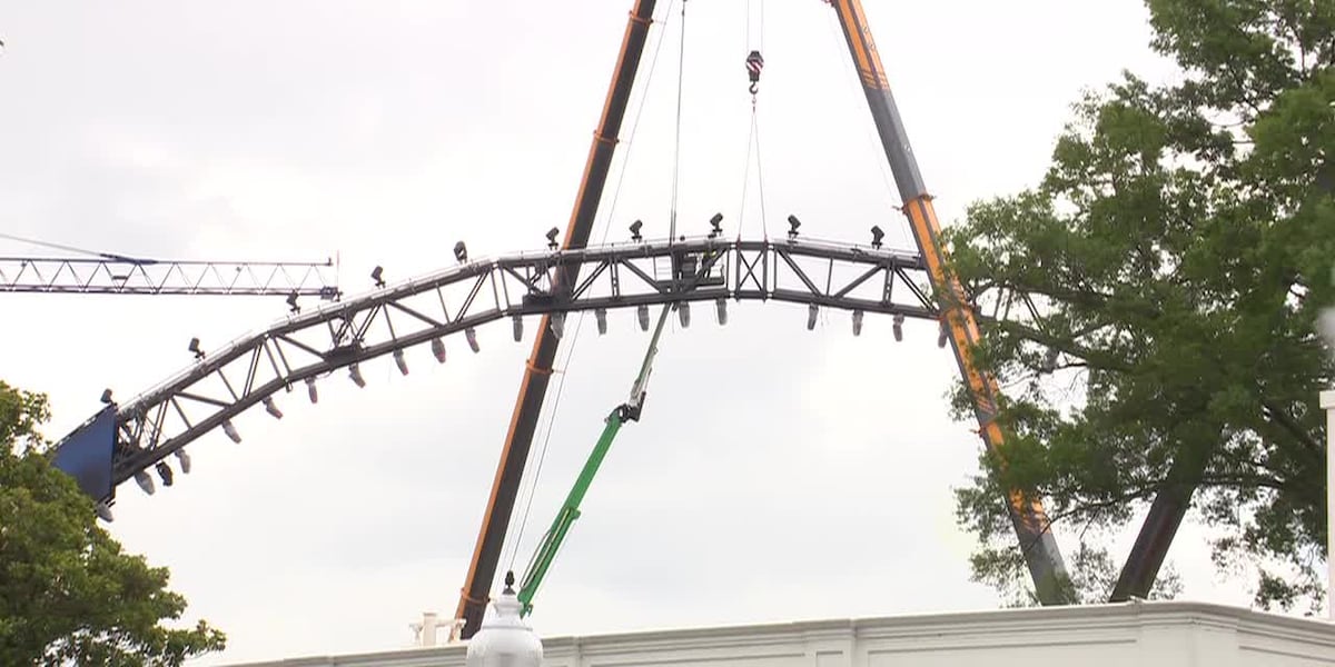 UFC releases rendering of White House octagon as construction gets ...