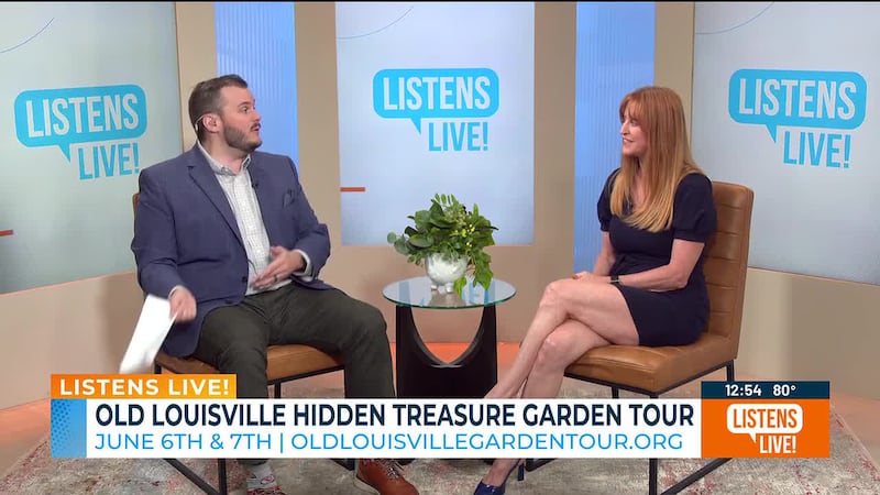 Sean Baute welcomes Old Louisville Garden Tour to the Listens Live! studio.