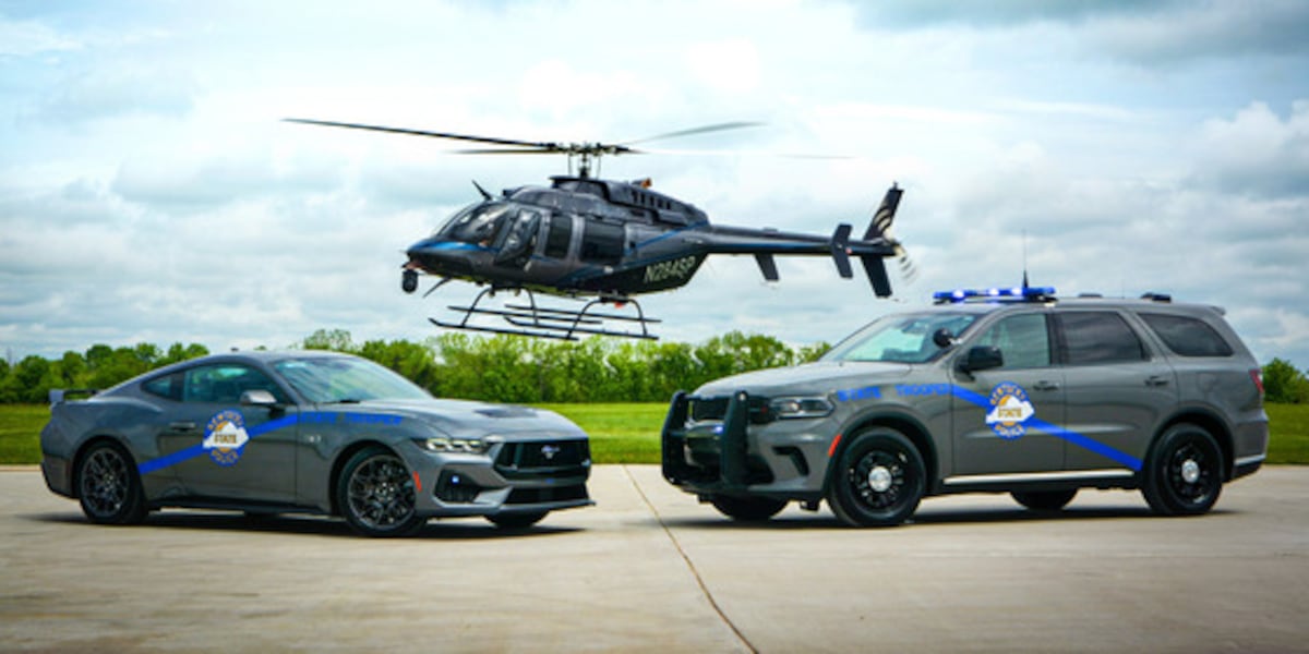 Kentucky State Police enters 2025 Best Looking Cruiser Contest