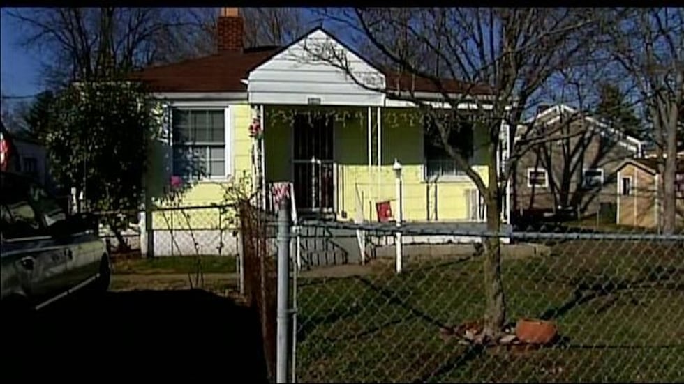 The home where the children were being watched.