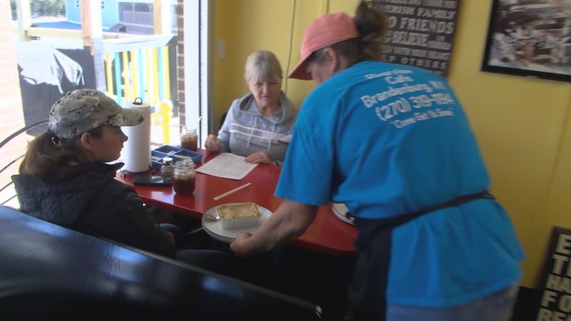 Bruce and Becky Howard, owners of Brandenburg's Riverview Cafe, are among a host of...