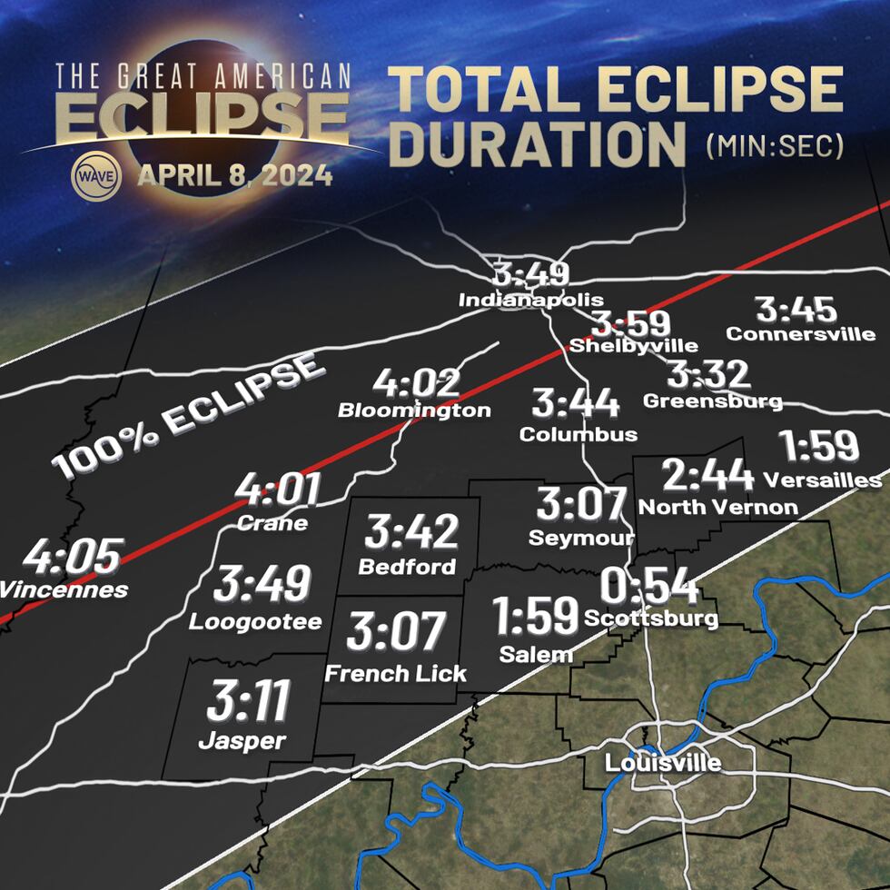 Solar Eclipse Spring Mill Indiana Where to watch the Great American Eclipse in southern Indiana, Louisville