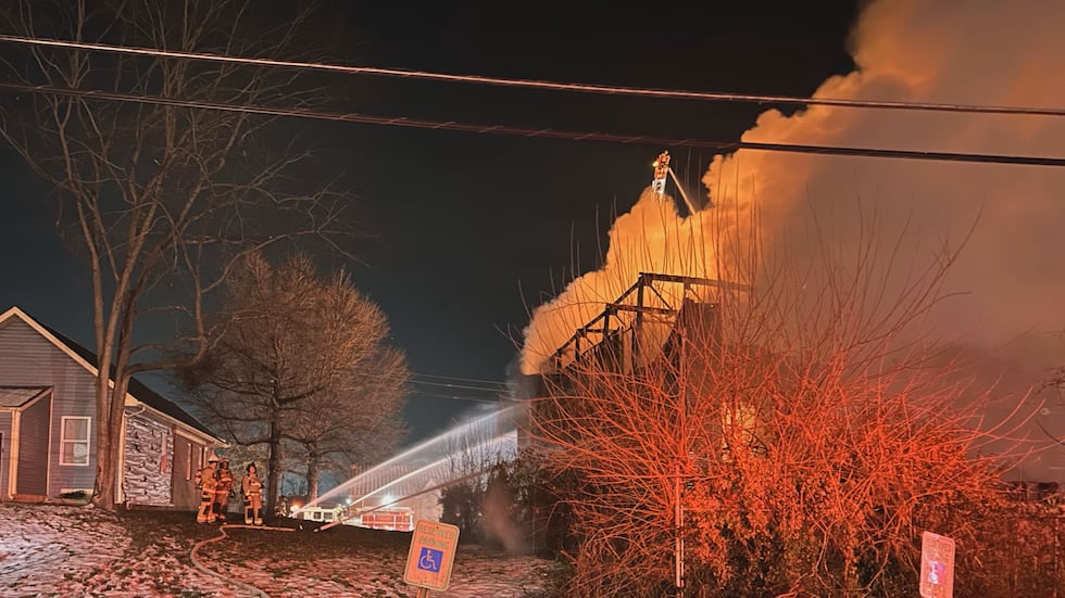 Crews battle 2-alarm fire at vacant church community center in Parkland neighborhood