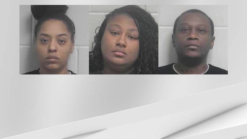 From left: Donnita Wilson-Aarie lMatthews, Robert Danger Correa