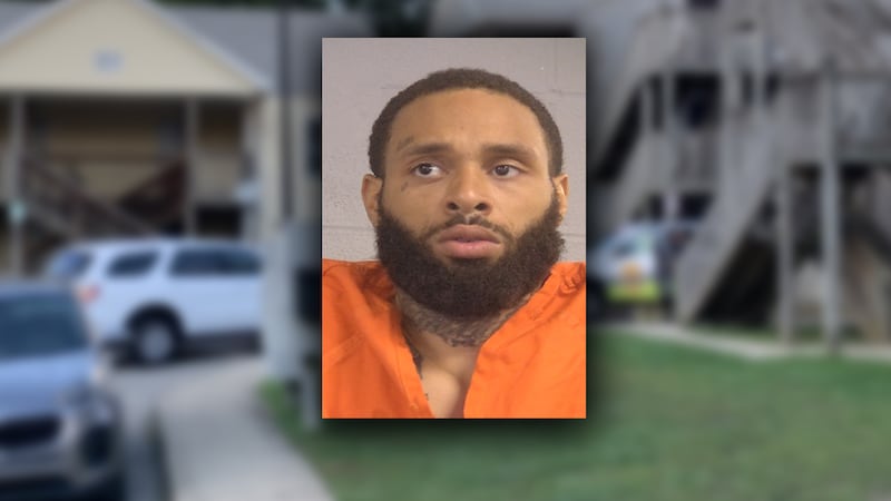 Michael Young Jr. is accused of shooting and killing a man shooting at an apartment complex on...