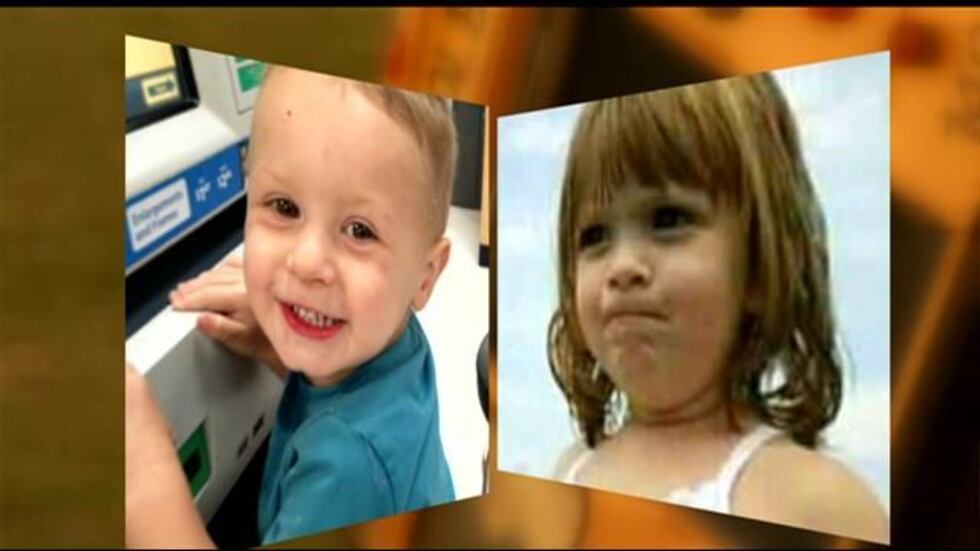 The two children who were killed in the crash.