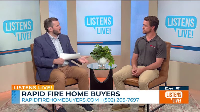 Sean Baute welcomes Rapid Fire Home Buyers to the Listens Live! studio.