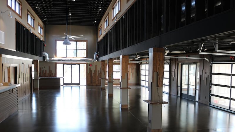 The interior of the 4,000-square-foot addition of Union Pub & Social. The space can be opened...