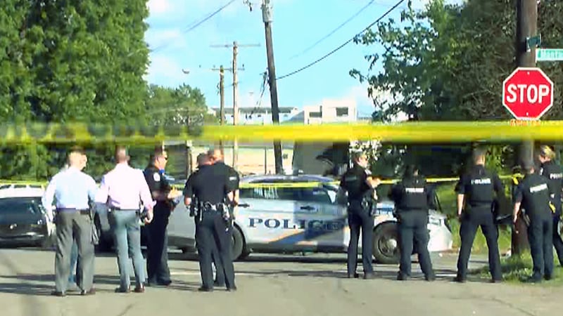 Investigators were left to canvass the Taylor Berry neighborhood after a fatal shooting on May...