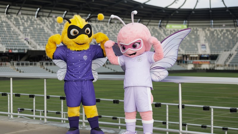 Racing Louisville and Lou City revealed their new mascots on Saturday.