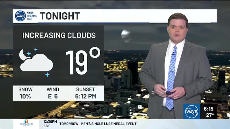 Here’s WAVE News meteorologist Carson Meredith with your forecast.