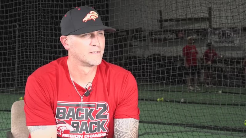 Camille Gear sits down with Bullitt East softball coach Bruce Pierce.
