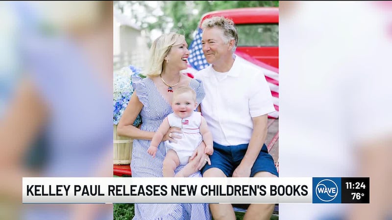 Inspired by her 18-month-old grandson, Kelley Paul has written two new patriotic children's...