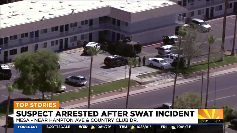Police say a woman accused of chasing motel guests with a knife sparked an early Tuesday...